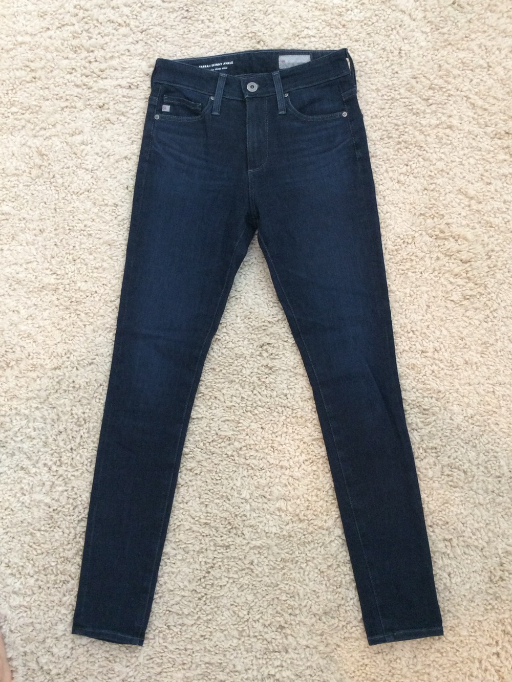 AG Adriano Goldschmied Farrah High Rise Skinny Ankle Jean - 23 Regular